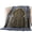 Blue, variant on Double Arches Quilted Comforters Cooling Blanket Cal King Size, Vintage Traditional Gold Black Symmetrical Grid Texture Cold Comfort for Hot Sleepers Lightweight Air Conditioning Quilt Blanket