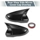 thumbnail image 2 of Cubierta de espejo lateral del conductor y pasajero de Unique Bargains para Volkswagen Golf MK6 par de negro brillante, 2 of 7