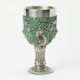 thumbnail image 4 of Wizarding World of Harry Potter Slytherin Goblet 2025 Decorative Goblet 7in H, 4 of 5