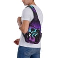 thumbnail image 5 of The Nightmare Before Christmas Chest Bags Crossbody Sling Backpack Unisex Travel Hiking Daypack Shoulder Bag Gifts For Women Men, 5 of 8