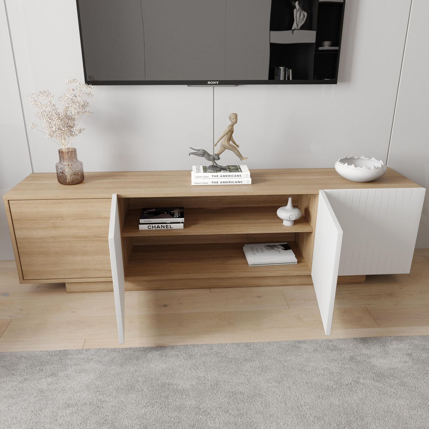 Nexera Meuble TV Riva 72 pouces