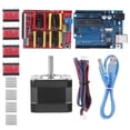 thumbnail image 4 of Hilitand Board,A4988 Stepper Motor Driver, High Quality CNC Shield Contoller Kits, ABS + Metal Brand New For Nema, 4 of 8