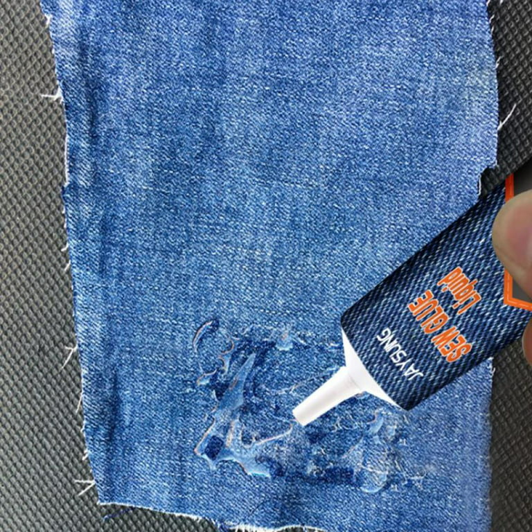  Quick Dry Multi Fabric Sew Glue, Instant Sew Glue Bonding  Liquid, Ultra-Stick Fabric Glue for Clothing Permanent Washable (2Pcs) :  Arts, Crafts & Sewing