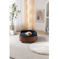 thumbnail image 5 of Scandinavian Elevated Dog Bed Pet Sofa With Solid Wood Legs Walnut Bent Wood Back and Cashmere Cushion for Large Dogs, 5 of 9