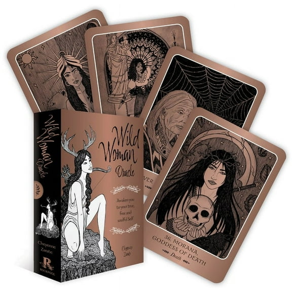 Wild Woman Oracle : Awaken your true, free and soulful self (Cards)