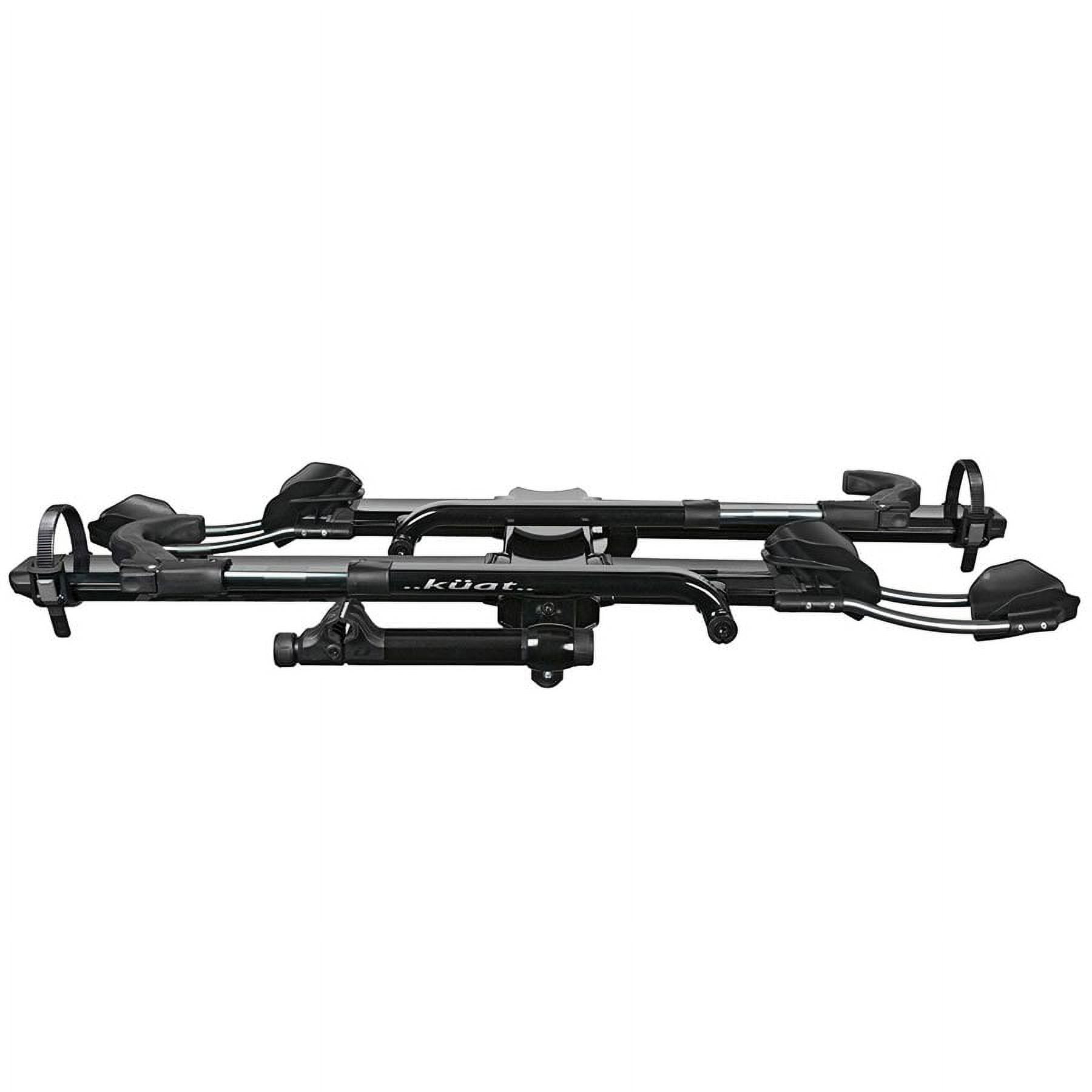 Kuat NV 2.0 Hitch Bike Rack 2 Bike 1 1 4 Receiver Metallic Black Chrome Walmart