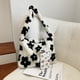 thumbnail image 4 of Bolso de peluche para mujer, bolso de hombro mullido debajo del brazo, 4 of 6