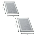 thumbnail image 4 of Great Bay Home Border Designed Machine Washable 2 Pack - 20" x 30" & 20" x 50" Accent Rugs for Kitchen or Bathroom, 4 of 5