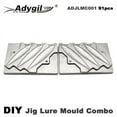 thumbnail image 3 of Adygil Fishing Jigging Lure Mold Kits 5oz, 5.5oz, 7.5oz,3 Cavities, 91pcs/Pack,Without Handle, 3 of 5