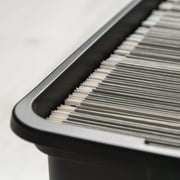 IRIS File Box File Organizer Plastic File Box for Letter/Legal File