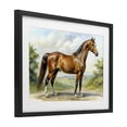 thumbnail image 2 of Stupell Industries Rustic Lodge Majestic Horse in Pastoral Landscape Black Framed Print Under Glass, 20 x 14, by Creative Studio, 2 of 8