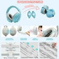 thumbnail image 4 of Eurhowing Baby Ear Protection Earmuffs, Toddler Noise Cancelling Headphones, Infant Hearing Protection Ear Muffs for Airplane Travel Sleep (Gray), 4 of 9