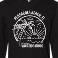 thumbnail image 4 of Inktastic Summer Vacation Mode Pensacola Beach Florida Long Sleeve T-Shirt, 4 of 5