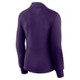 thumbnail image 3 of Women's Fanatics  Purple Minnesota Vikings Elements Raglan Quarter-Zip Jacket, 3 of 3