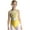 Yellow, variant on Kids Girls Sparkly Gymnastics Leotard Sleeveless Sport Unitard Rhinestones Romper Figure Ice Blue Green 16