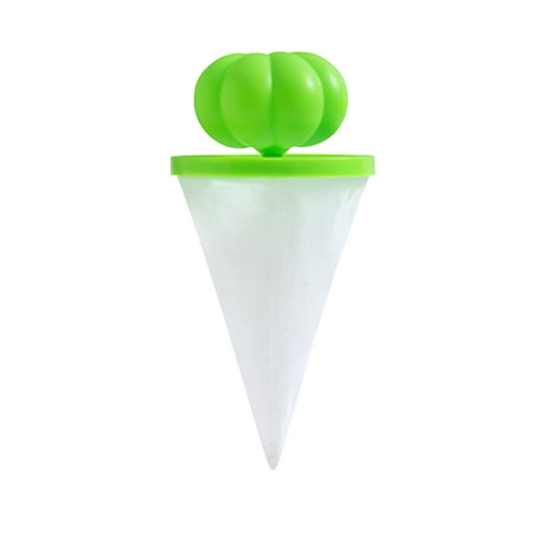 Fiudx Bolsa de Filtro de Pelusa, Material de Polipropileno y Poliéster Duradero, Apta para Lavadora, Fácil de Usar, Multiusos, Esencial para El Hogar, Tamaño Compacto de 19 X 9,3 Cm, Peso Neto de 22