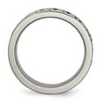 thumbnail image 3 of Titanium 7mm Chain Inlay Brushed Band, 3 of 8