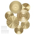 thumbnail image 3 of EUWBSSR Metal Plate Wall Decor Art Minimalist Gold Wall Decoration Hangable Gold Wall Home Decor Metal Wall Art Decor for Home, 3 of 11