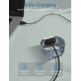 thumbnail image 4 of Bicmice Cargador Compatible Con Fitbit Charge 6/Charge 5/Luxe Cable Cargador De Repuesto Para Fitbit Charge 6 5 Luxe Fitness Tracker-3.3Ft/1M, 4 of 5
