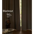 thumbnail image 5 of Japanese and Korean Fashion Simplicity Curtains for Living Room Bedroom Dining Room Embossed Customized Blackout Curtain Window, 5 of 5