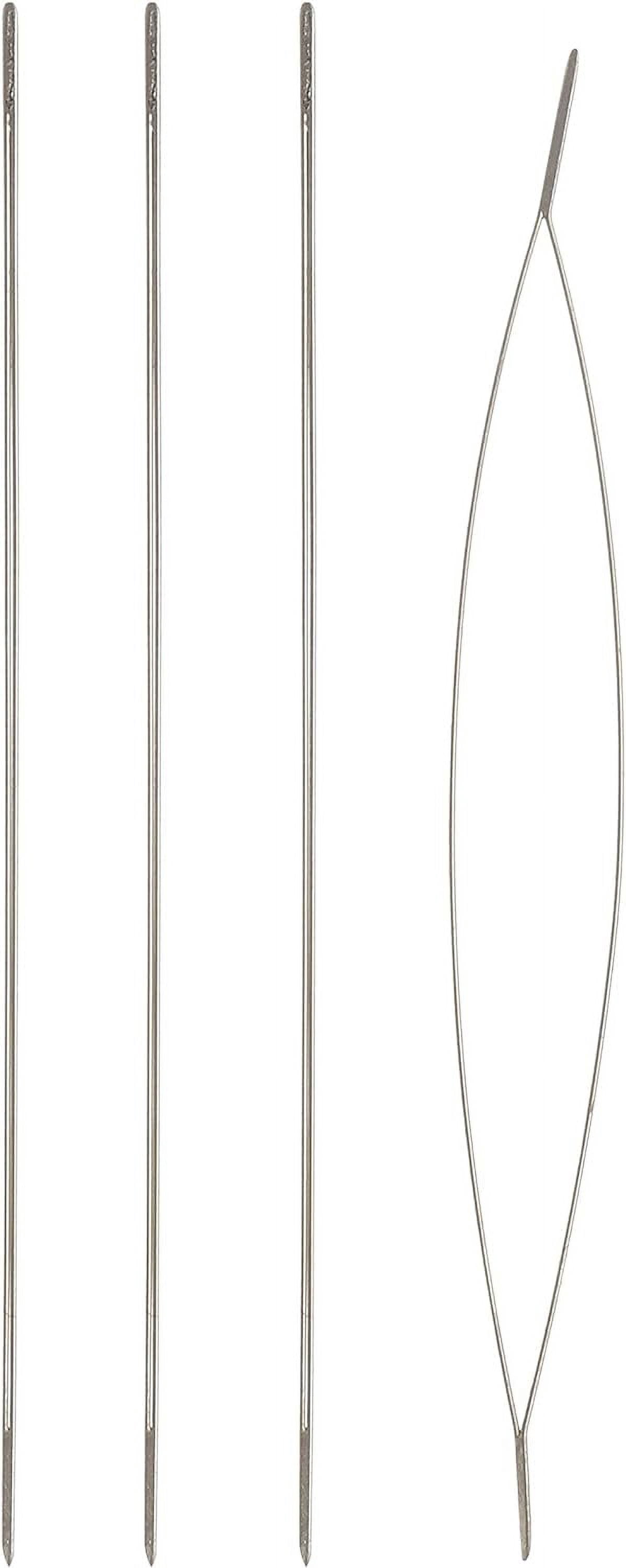 Big Eye Needles Beading (Set Of 4) - Easiest Needle To Thread
