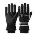 thumbnail image 2 of Xihbxyly Guantes de Esquí de Invierno, con Pantalla Táctil, Resistentes Al Viento y Al Agua, Agarre Antideslizante, Banda Reflectante, Ideales para Esquiar, Ciclismo y Senderismo, Talla Única Unisex,, 2 of 6