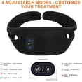 thumbnail image 4 of Red Light Therapy Belt for Neck, 850NM Near Infrared Light Therapy & 660NM Red Light Therapy Wearable Infrared Warp for Chin Neck Wrist Leg Hand Portable Red Light Therapy Strap with Timer, 4 of 7