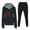 Black lounge sets, variant on Womens Tracksuits Set Usmixi Womens Hoodies 2 Pieces Outfit Fashion Love Letter Print Hooded Sweatshirt and Drawstring Jogger Pant Sweatsuit Sets with Pocket Under $5