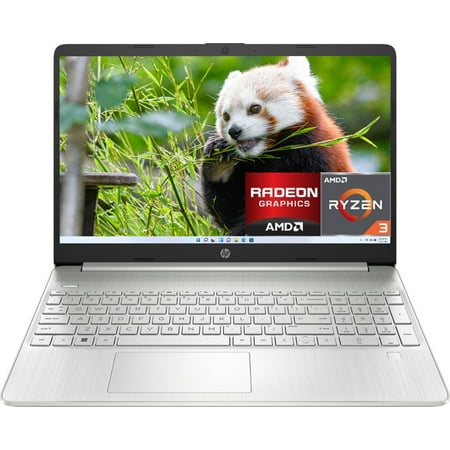HP 15.6" HD Laptop, AMD Ryzen 3 5300U, 16GB RAM, 512GB SSD, AMD Radeon Graphics, Win11 Home