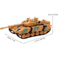 thumbnail image 3 of Vehículos militares de juguete Tanque de plástico YONGSHENG Juguetes Modelo Coches Playset Vehículo tanque camuflaje amarillo, 3 of 4
