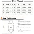 thumbnail image 3 of Wycnly Bathing Suits for Women Womens Swimsuits High Waist Bathing Suits Womens Backless Spaghetti Strap Swimwear Ladies Girls Solid Slim Beachwear One Piece Swimsuit, 3 of 6