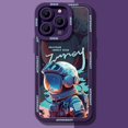 thumbnail image 1 of Funda de teléfono negra para astronautas, carcasa trasera para iPhone 14, 13, 12, 11 Pro Max, Mini, XR, XS, X Max, 7, 8, 6, 6S Plus, SE 2020 Fivean unisex, 1 of 2