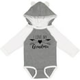 thumbnail image 3 of Inktastic I Love my Grandma heart and arrows Boys or Girls Long Sleeve Baby Bodysuit, 3 of 5