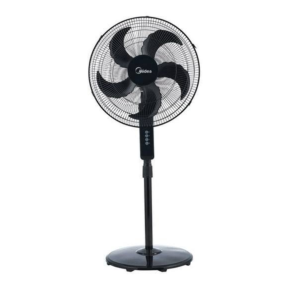 Ventilador Midea De Pedestal 3 Velocidades Negro