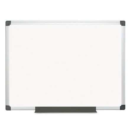 MasterVision MA0512170MV 36 in. x 48 in. Value Melamine Dry Erase Board - White Surface, Silver Aluminum Frame