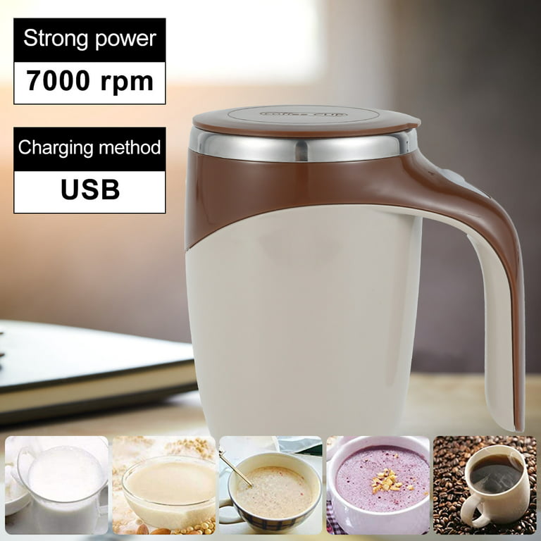 7 Styles 500Ml Electric Stainless Steel Auto Magnetic Mug/Self Stirring Mug  Mixing Coffee Mug Travel Home Office Cup