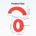 thumbnail image 3 of Almohadillas Silicona para Anker Soundcore Life Q20i () Color Rojo, 3 of 3