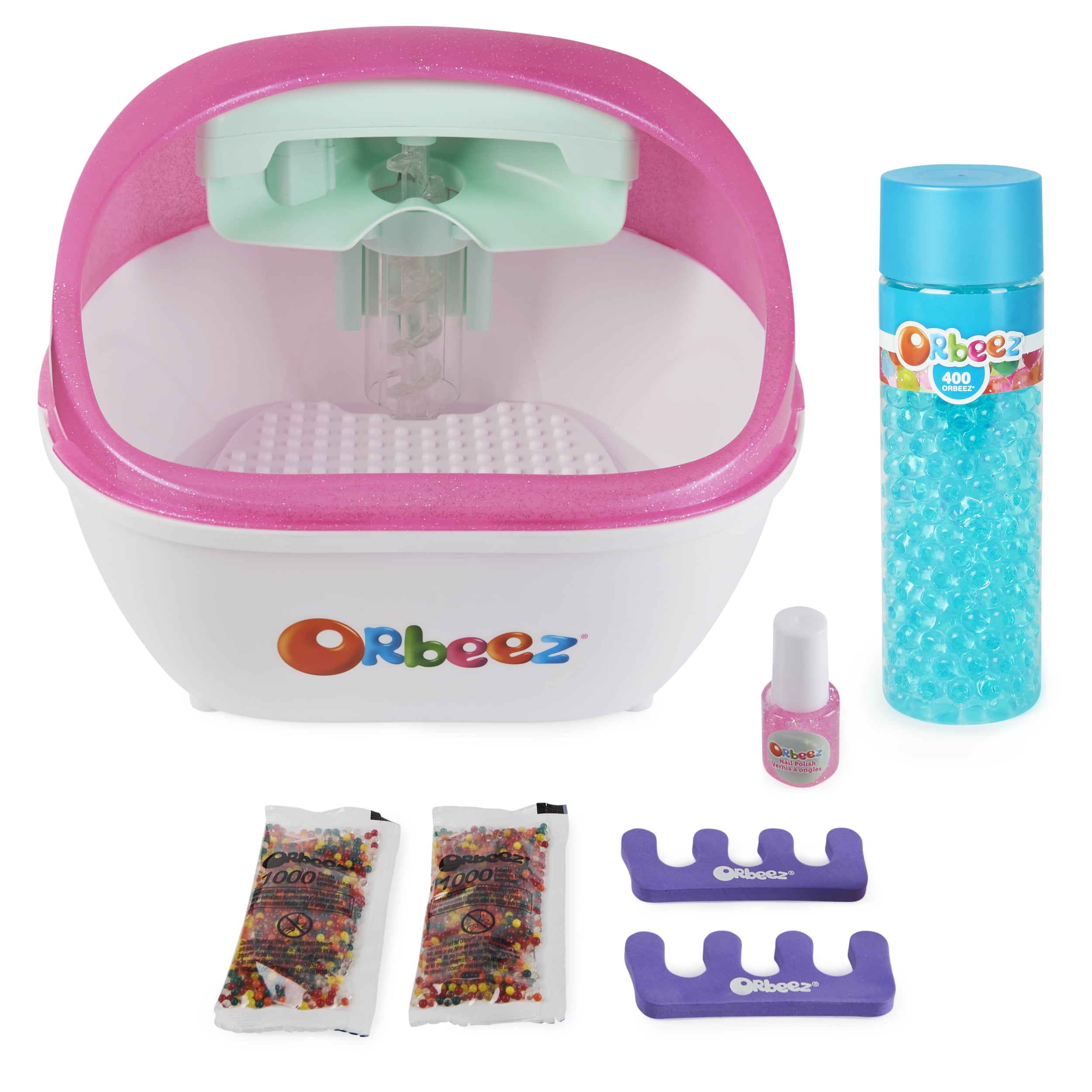 Orbeez, Soothing Foot Spa with 2,000 Orbeez Seeds and 400 Bonus Grown Orbeez - Walmart.com
