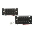 thumbnail image 5 of 2PCs Black Humbucker Double Coil Electric Guitar Pickups + Frame Screw & 1set Guitar Wiring Harness Prewired Two Pickup, 5 of 10