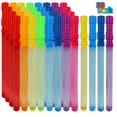thumbnail image 1 of Bubble Wands MorTime, paquete de 36 unidades para niños, 8 colores, solución de 120 ml, 1 of 7
