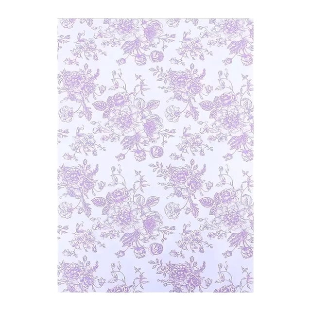 Under 10 Gift Wrapping Paper Floral Wrapping Paper Mini Roll White Flowers Gift Wrap Paper for Birthday Wedding Wrapping
