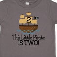 thumbnail image 4 of Inktastic Pirate Ship 2nd Birthday Party Boys Toddler T-Shirt, 4 of 5