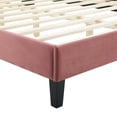 thumbnail image 4 of Modway Gwyneth Tufted Performance Velvet Full Platform Bed in Dusty Rose, 4 of 10