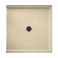 thumbnail image 3 of Swan Solid Surface 37'' x 38'' Single Threshold Shower Base, 3 of 7