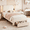 White-B, variant on Winkalon Twin Upholstered LED Bed Frame with Drawer, Velvet Princess Platform Bed with Charing Station, Solid Wood Slats Support,No Box Spring Needed, Pink