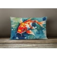 thumbnail image 4 of Koi Fish Throw Pillow 12 in x 16 in, 4 of 4
