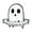 Musik Ghost1, variant on MATROOY Süß Halloween Kürbis Brosche Boo Geist Emaille Revers Kragen Pinnen Abzeichen !-Netter Geist 7