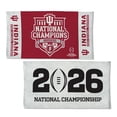 thumbnail image 3 of WinCraft Indiana Hoosiers College Football Playoff 2025 National Champions 22" x 42" Double-Sided Locker Room Towel, 3 of 3