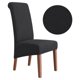 thumbnail image 1 of Funda de terciopelo para silla de 1/2/4/6 piezas, Tamaño XL, fundas para silla de respaldo largo, sala de estar lavable para funda de asiento, oficina, decoración de WED, 1 of 4