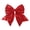 Red, variant on Harmtty Hair Barrette Double-layered Solid Color Sequin Anti-slip Retro Hair Decoration Princess Style Dating Party Ponytail Clip Hair Accessories